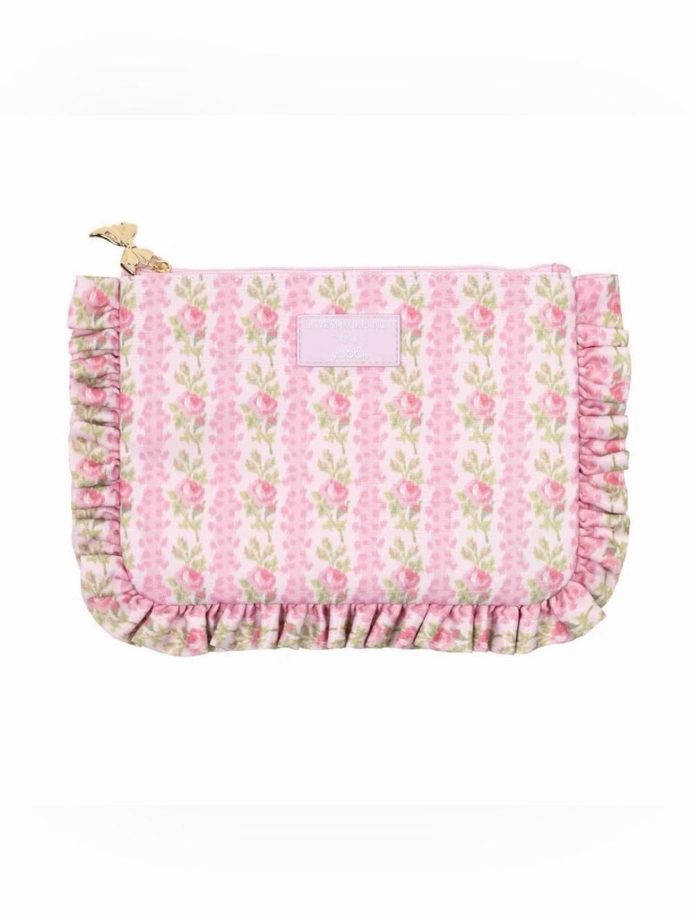 LoveShackFancy x Target - Yoobi Blooming Heirloom Flat Zip Pencil Case
